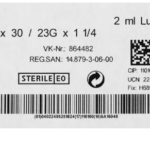 Ispis industrijskim termal inkjet štampačem na etikete.